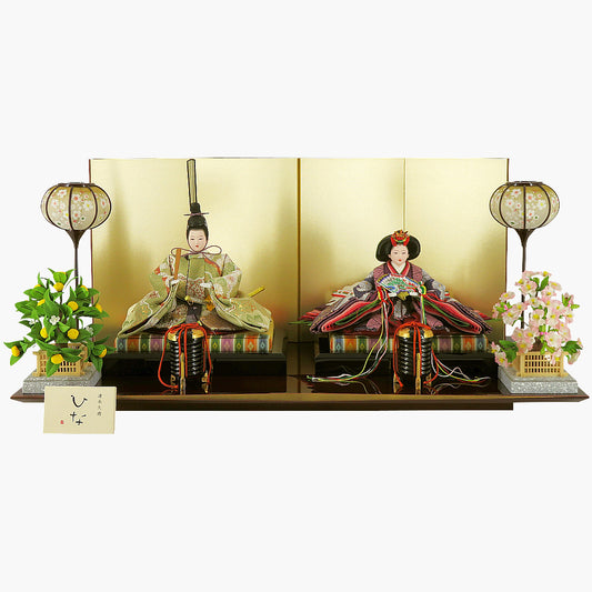 久遊 正絹京織菊 三五親王飾