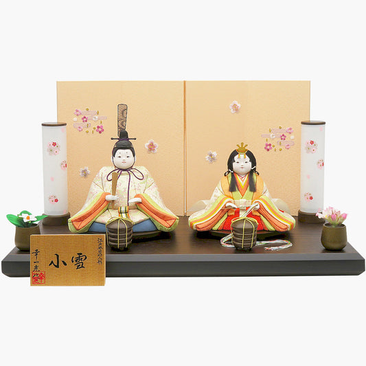 松崎幸一光 親王飾 小雪 白鳳凰 まり桜