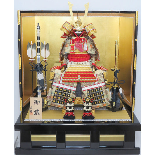 大越忠保 10号 曙段威之鎧 高床飾りセット