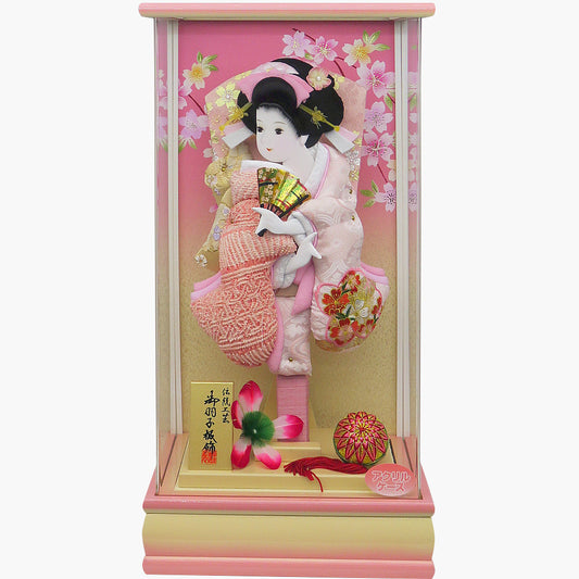 遥10号 美月かのこ ピンク桜刺繍
