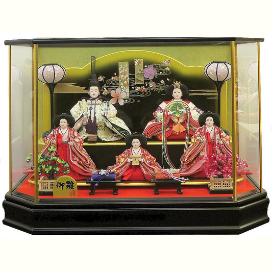 みやび桜雛　三五　五人飾