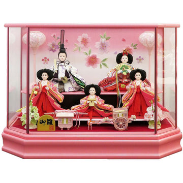 春桜雛　小三五　五人飾