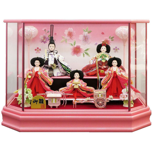 春桜雛　小三五　五人飾