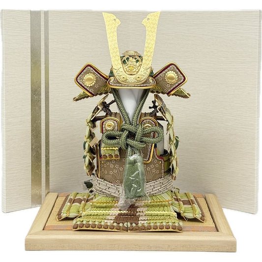 朔太郎　奉納鎧　4号　沢瀉深緑糸縅