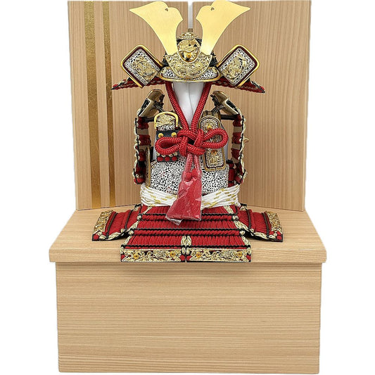 朔太郎　奉納鎧　4号　竹雀赤糸縅