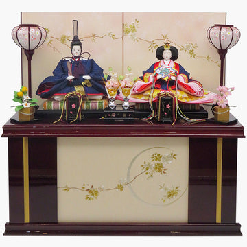 HARUKURA　春蔵　月の光　月に金銀桜　収納飾