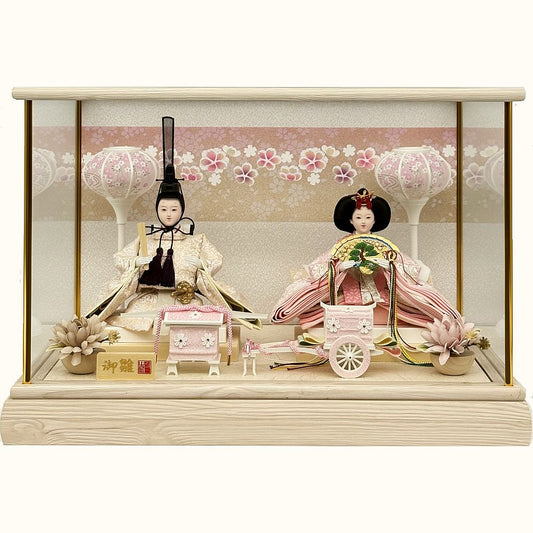 春桜　桜金襴　小三五親王飾