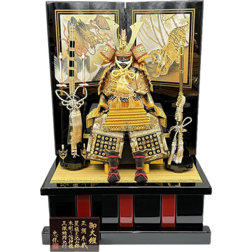 大越忠保　７号　天平鎧　龍虎高床飾